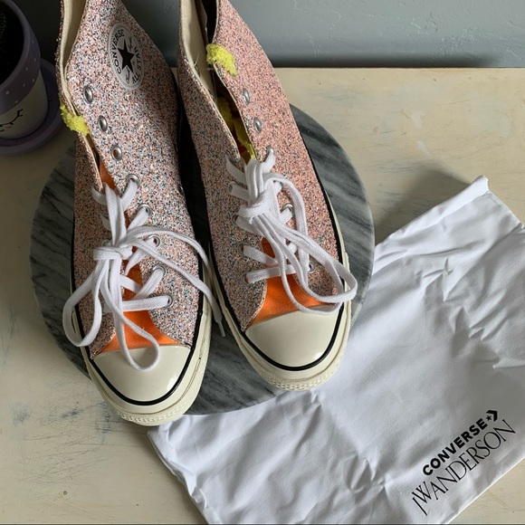 CONVERSE x JW ANDERSON | NWT Glitter Gutter 2 - Picture 11 of 15